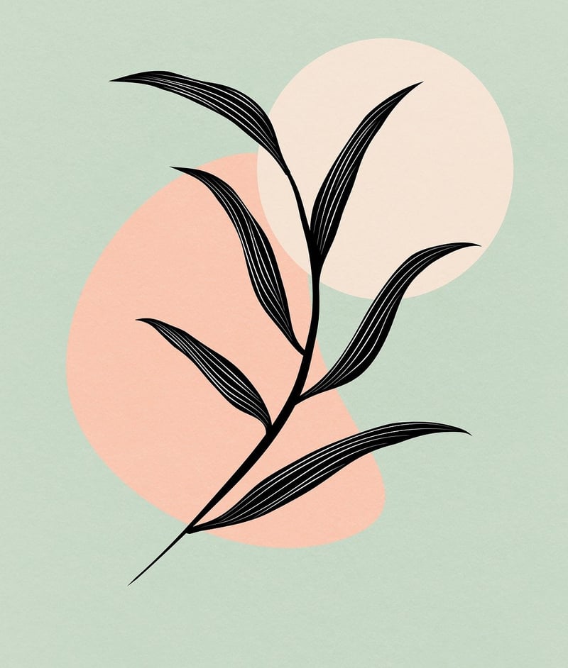 Boho Interior with Plants